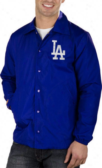 Los Angeles Dodgers Mitchell & Ness Battery Nylon Jacket