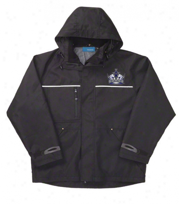 Los Angeles Kings Jacket: Black Reebok Yukon Jacket