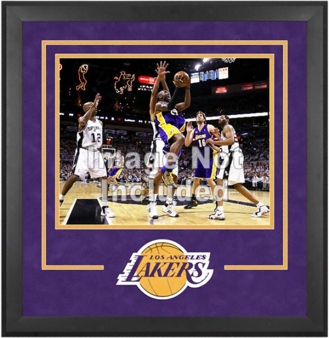 Los Angeles Lakers 16x20 Horizontal Setup Frame With Team Logo