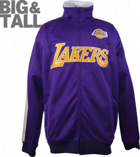 Los Angeles Lakers Big & Tall Tricot Track Jacket