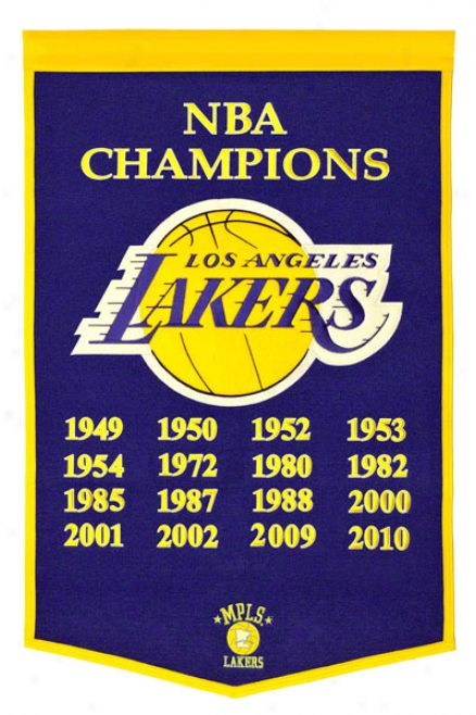 Los Angeles Lakers Race of rulers Banner