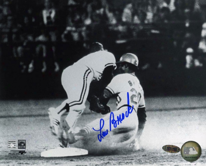 Lou Brock St. Louis Cardinals Autographed 8x10 Photograph