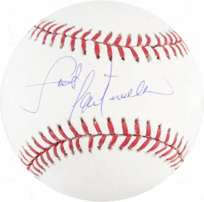 Lou Piniella Chicago Cubs Autographed Baseball W/ &quotsweet&quot Inscription