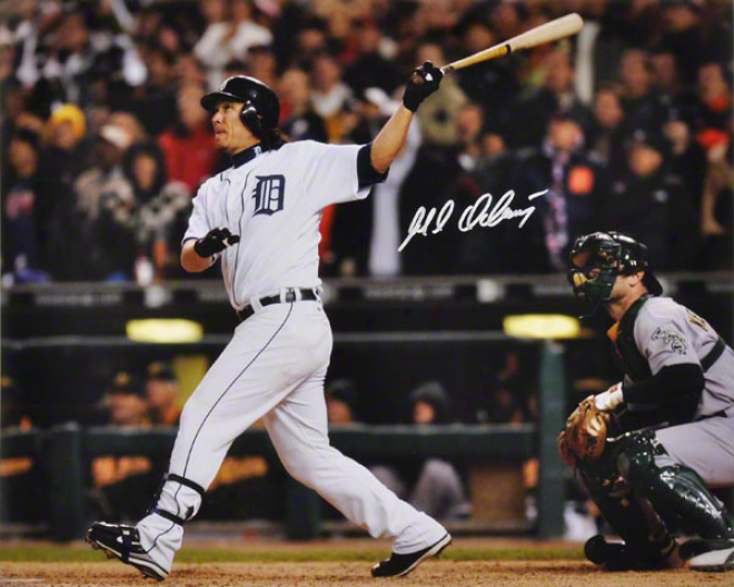 Magglio Ordonez Detroit Tigers - Alcs Walk-off Hr - Autographed 16x20 Photo