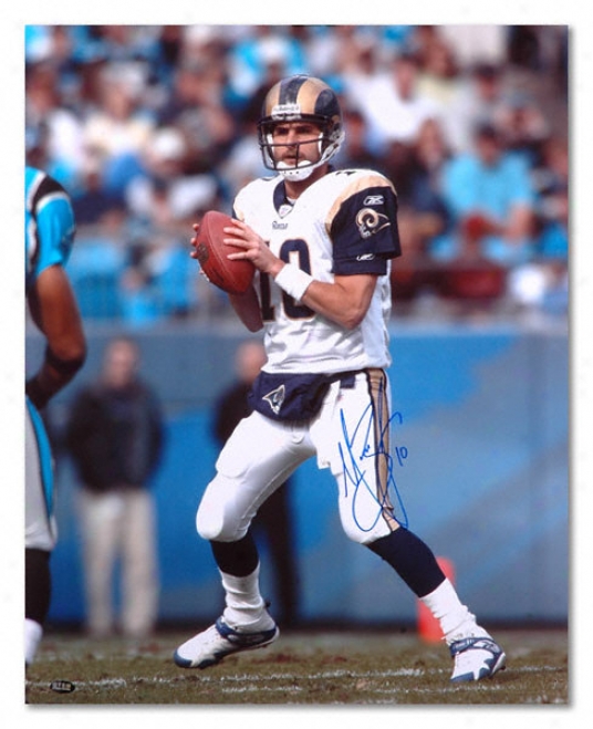 Marc Bulger St. Louis Rams Autographed 16x20 Photograph