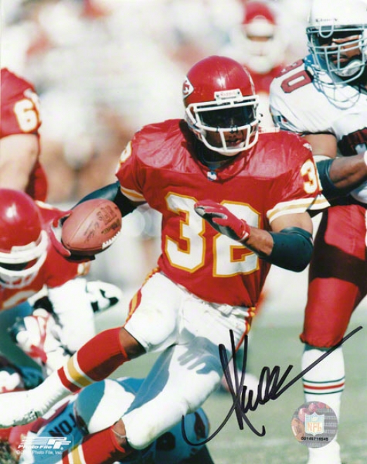 Marcu sAllen Kansas City Chiefs 8x10 Autographed Photograph