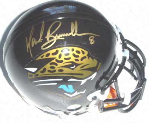 Mark Brunell Jacksonville Jaguars Autographed Mini Helmet