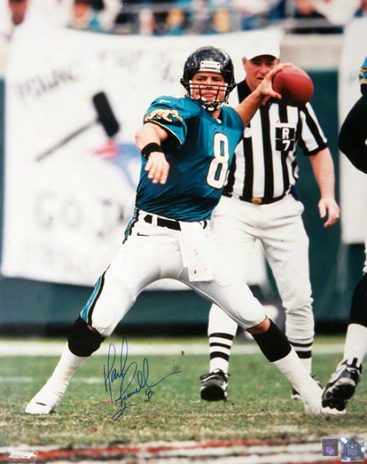 Mark Brunell Jacksonville Jaguars - Throwing - 16x20 Autographed Photograph