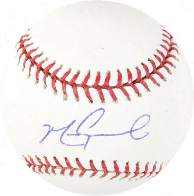 Mark Grace Chicago Cybs Autographed Baseball