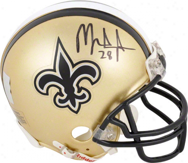 Mark Ingram New Orleans Saints Autographed Mini Helmet