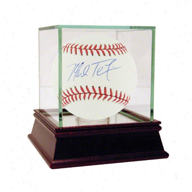 Mak Tejxeira Autographed Baseball