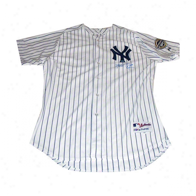 Mark Teixeira Just discovered York Yankees Autographed Authentic Jersey