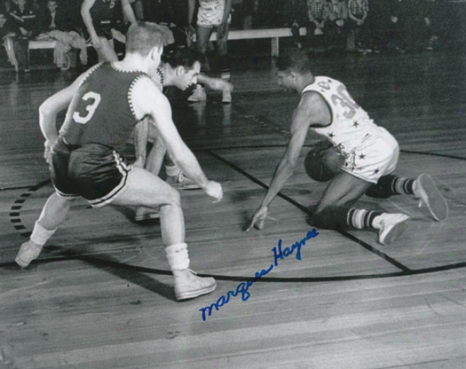 Marques Haynes Harlem Globetrotters Autographed 8x10 Photograph