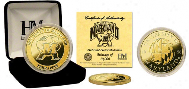 Maryland Terrapins 24kt Gold Convert 