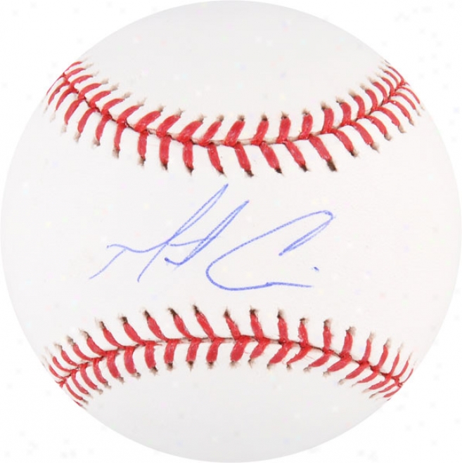 Matt Cain Autographed Baseball