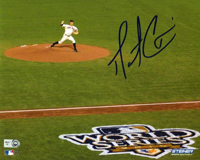 Matt Cain Autographed Photograph  Details: San Francisco Giants, 81x0, 2010 World Series