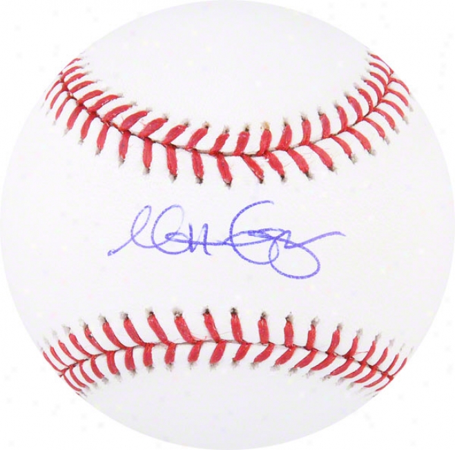 Matt Garza Autographed Baseball