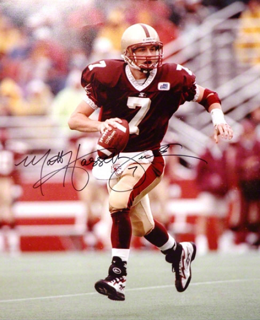 Matt Hasselbeck Boston College Eagles Autographed 16x20 Photo