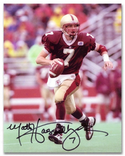 Matt Hasselbwck Boston College Eagles Autographed 8x10 Photo