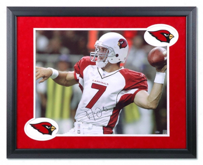 Matt Leinart Arizona Cardinals Framed Autographed 16x200 Photogrph