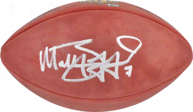 Matthew Stafford Autographed Football  Details: Detroit Lions, Pro Football