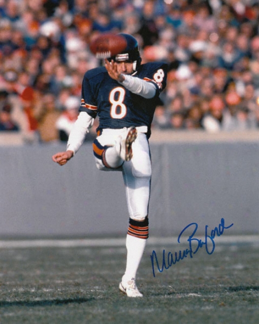 Maury Buford Chicago Bears - Punting - Autographed 8x10 Photograph