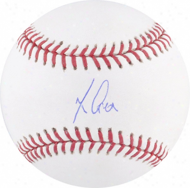 Melky Cabrera Autographed Baseball