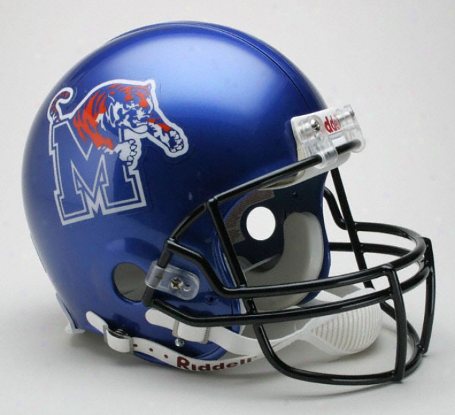 Memphis Tigers Authentic Pro Line Riddell Full Size Helm