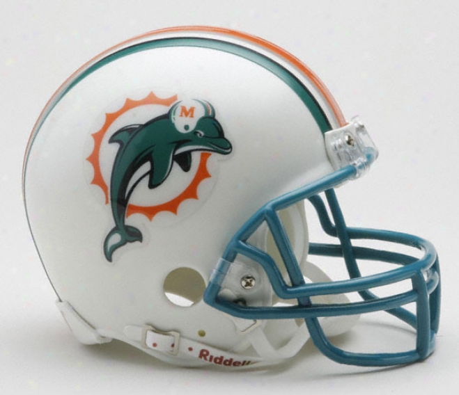 Miami Dolphins Nfl Riddell Mini Helmet