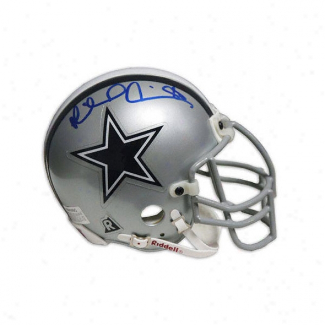 Michael Irvin Dallas Cowboys Autographed Mini Helmet