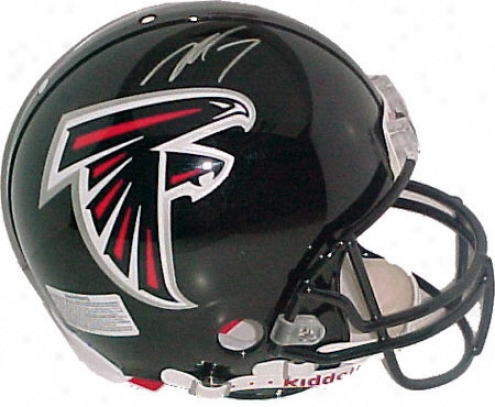 Michael Vickk Atlanta Falcons Autographed Pro Helmet