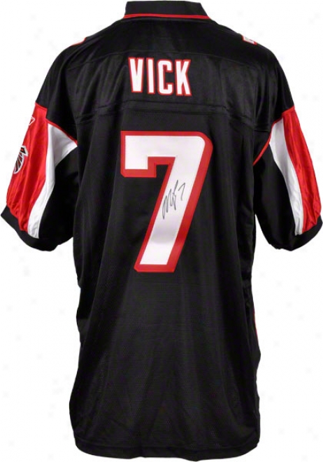 Michael Vidk Autographed Jersey  Details: Atlanta Falcons