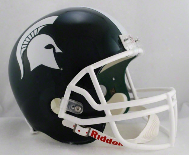 Michigan State Spartans Deluxe Replica Riddell Helmet