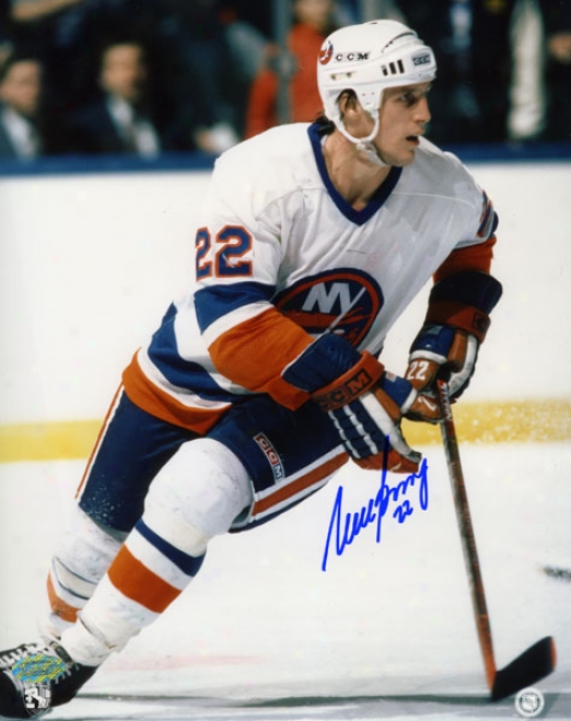Mike Bossy Just discovered York Islancers 8x10 Autographed Photograph