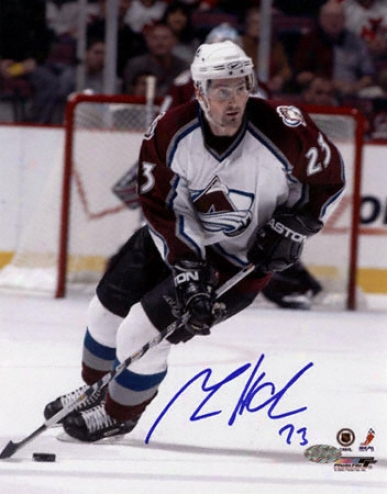 Milan Hejduk Colorado Avalanche 16x20 Autographed Photograph