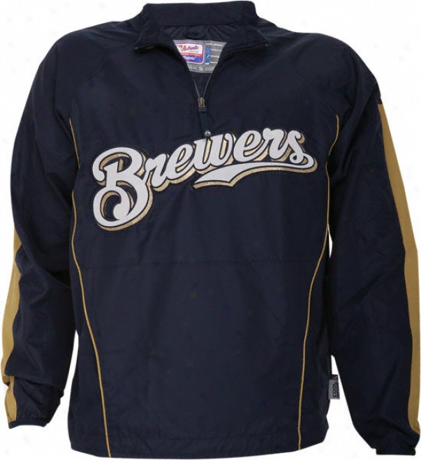 Milwaukee Brewers Authentic Collection Cool Base Gamer Jacket