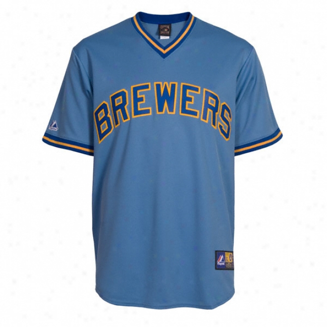 Milwaukee Brewers Cooperstown Replicaa Jersey