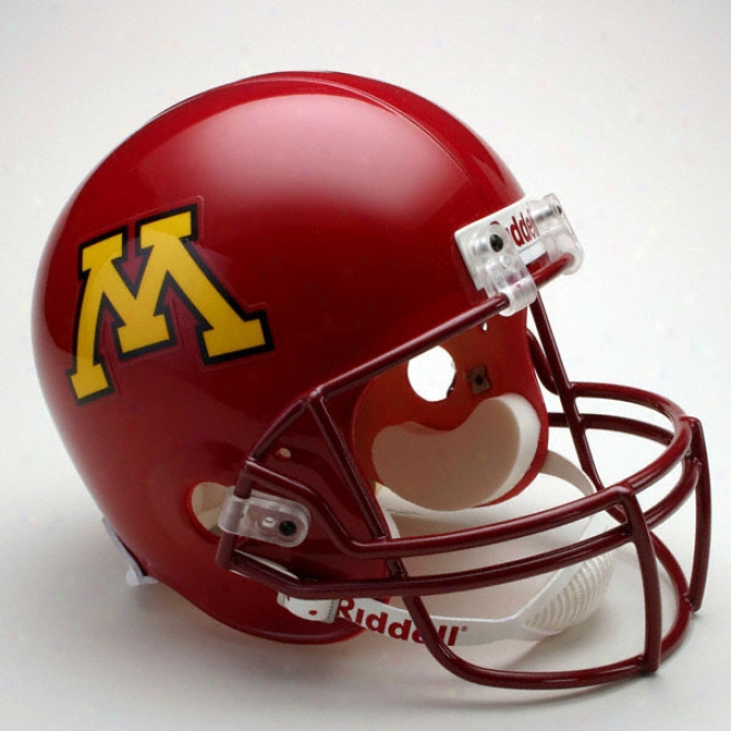 Minnesota Golden Gophers Deluxe Replica Riddell Helmet