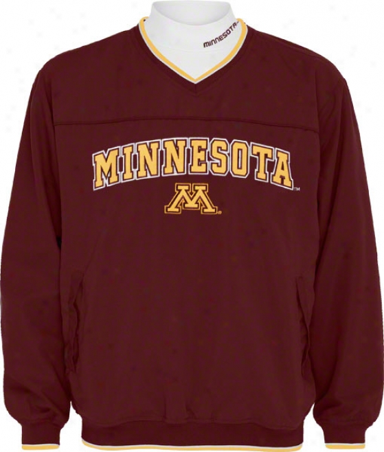 Minnesota Golden Gophers Windshidt/long Sleeve Mockneck Combo Pack