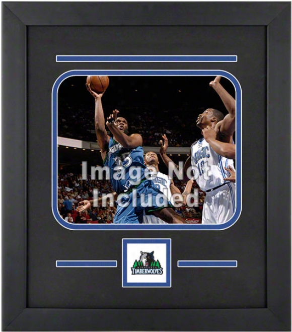 Minnesota Timberwolves 8x10 Horizontal Setup Invent With Team Logo