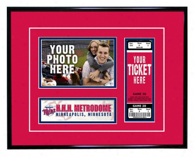 Minnesota Twins - Game Day - Ticket Frame