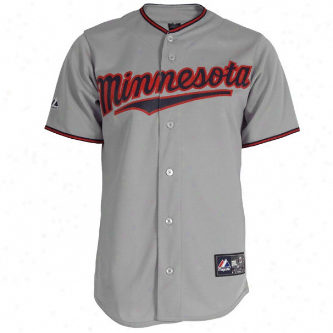 Minnesota Twins Road Mlb Replica Jersey