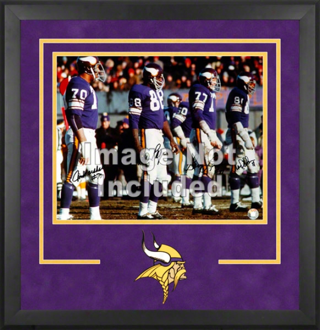 Minnesota Vikings Deluxe 16x20 Horizontal Photograph Frame