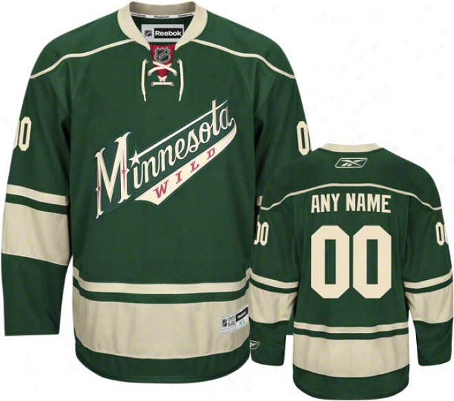 Minnesota Wild Reciprocal Premier Jersey: Customizable Nhl Jersey