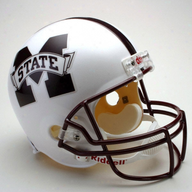 Mississippi State Bulldogs Deluxe Replica Riddell Helemt