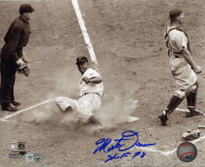 Monte Irvin San Francisco Giants 8x10 Autographed Photograph