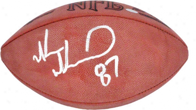 Muhsin Muhammad Autographed Football  Particulars: Nf Football