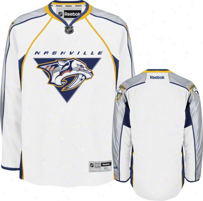 Nashville Predators White Premier Nhl Jersey (2009 Version)