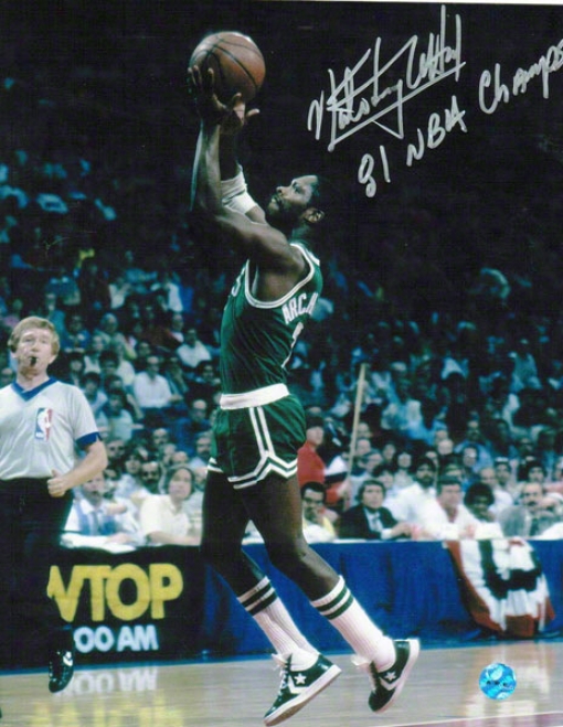 Nate &quottiny&quot Archibald Boston Celtics Autographed 8x10 Photo Inscribed 81 Nba Champs