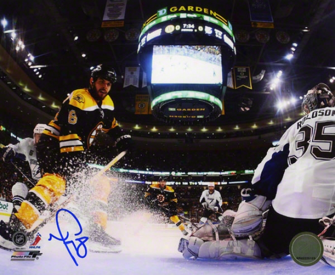 Nathan Horton Autographed 8x10 Photograph  Details: Boston Bruins, 2011 Nhl Stanley Cup Champions, Scoring